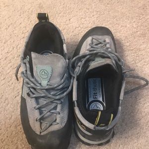 La Sportiva Boulder X approach shoes